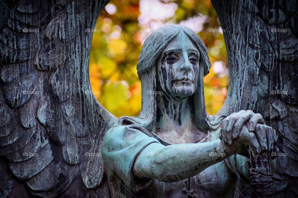 The Haserot Angel, Lake View Cemetery, Cleveland, Ohio 
