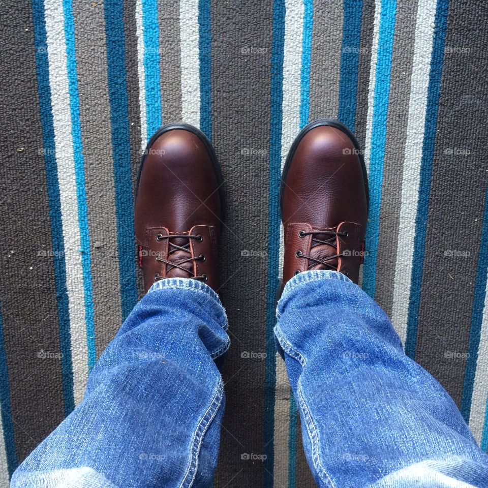 These boots were made for work. A whole story awaits these work boot as they take the first step out the door. 