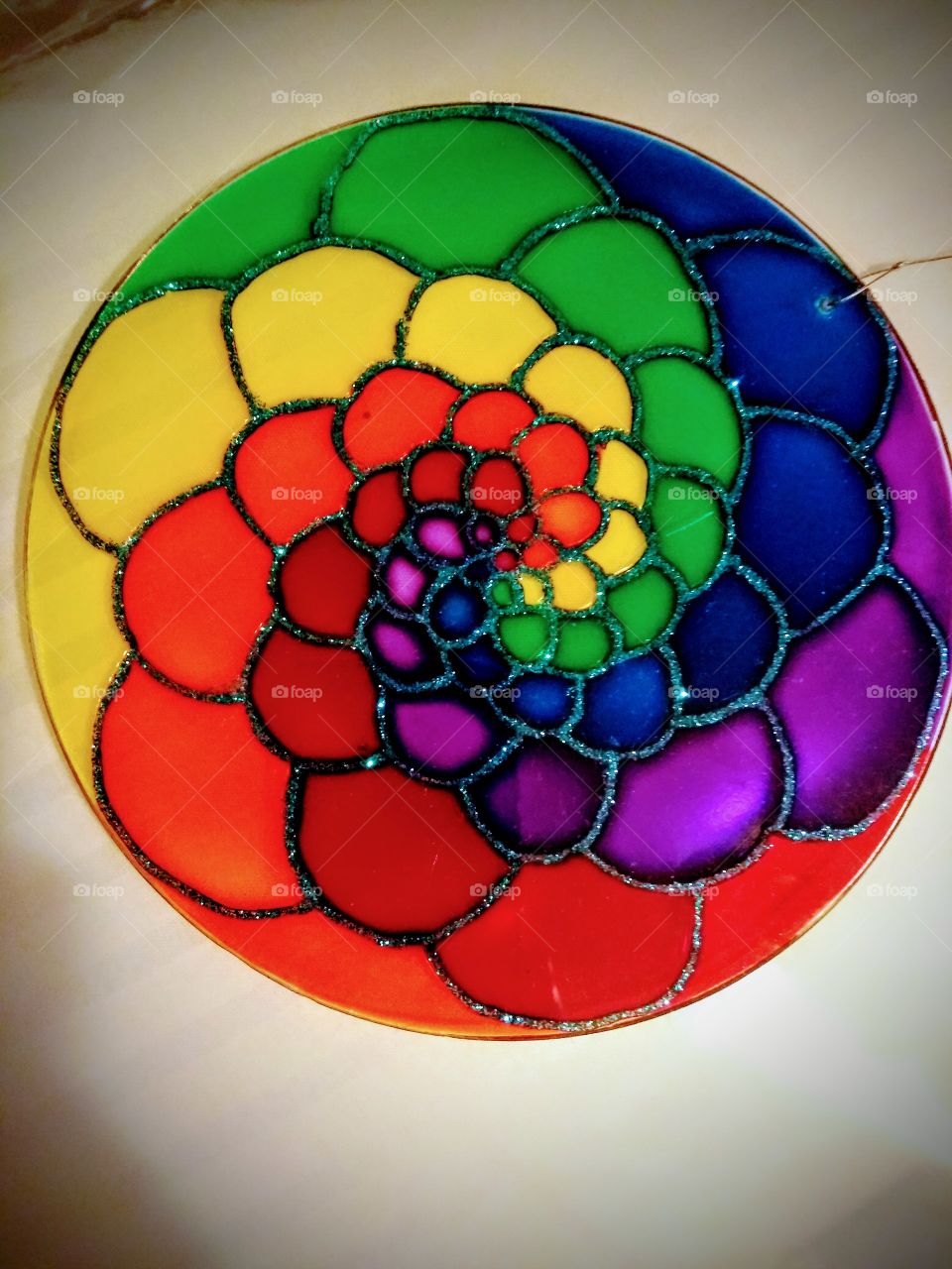 Mandala of colour