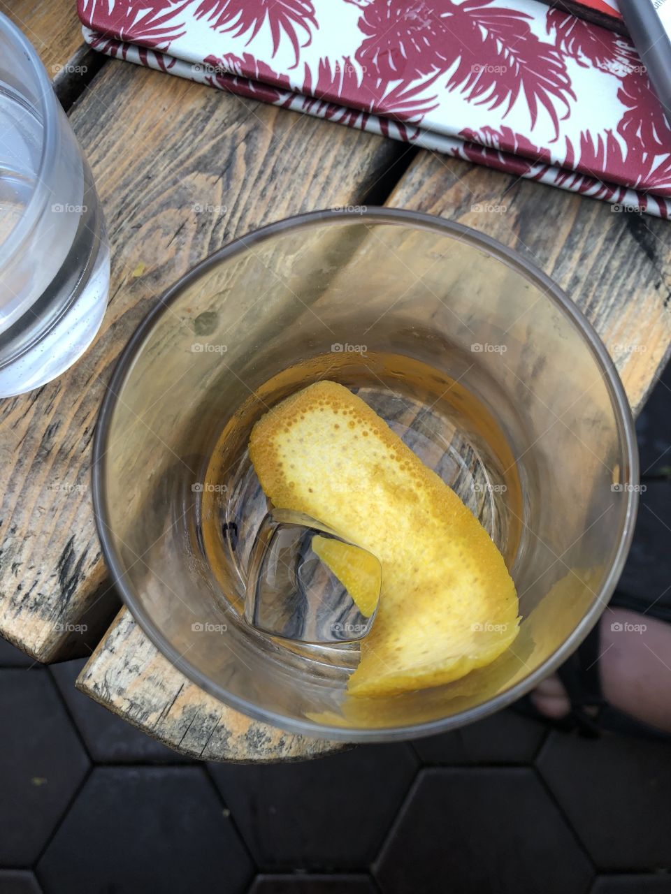 Empty drink