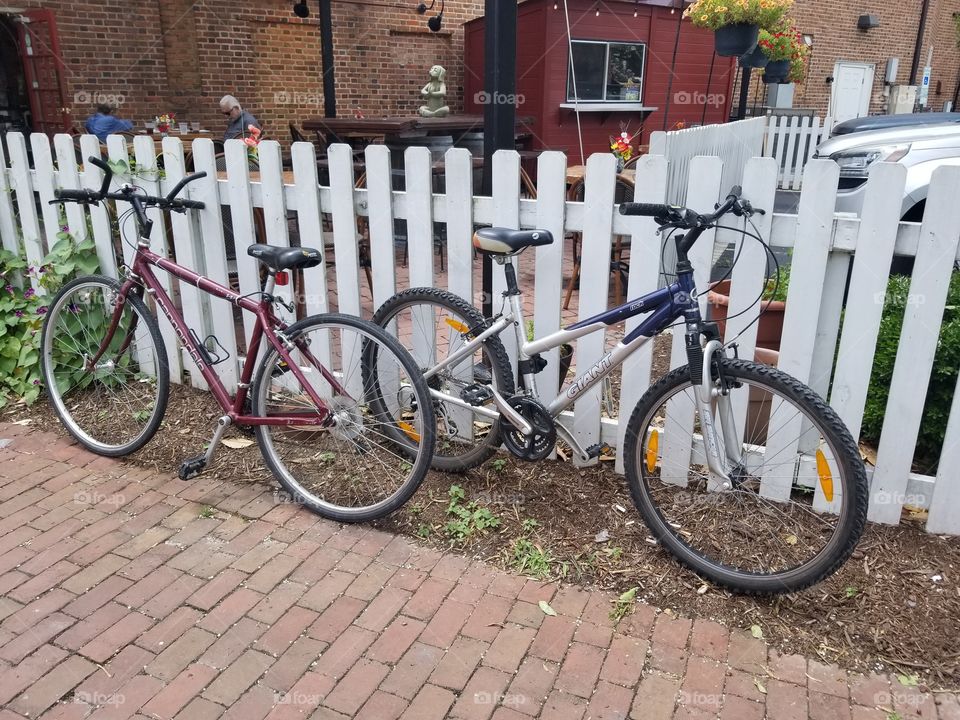 bicycles around town
