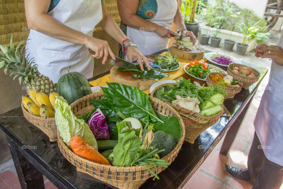 Khmer colorful cooking lessons