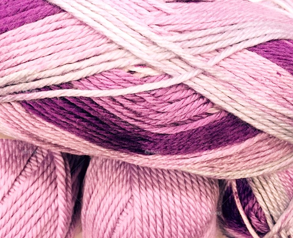 Full frame shot of purple wool