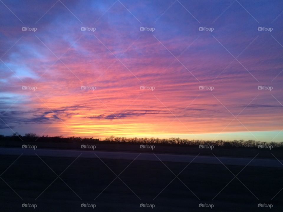 Kansas sunset
