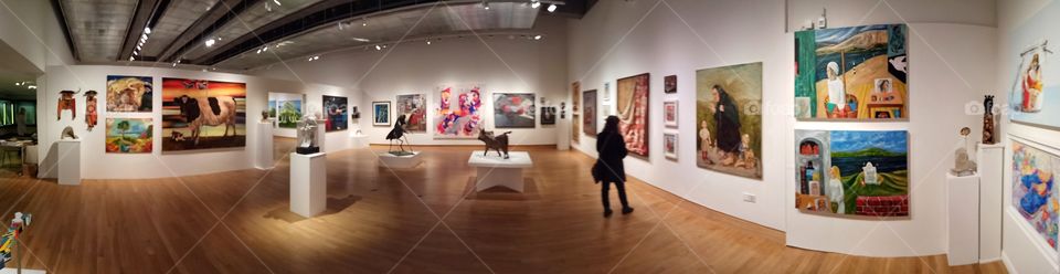 In the modern art section in Ulster museum,Belfast