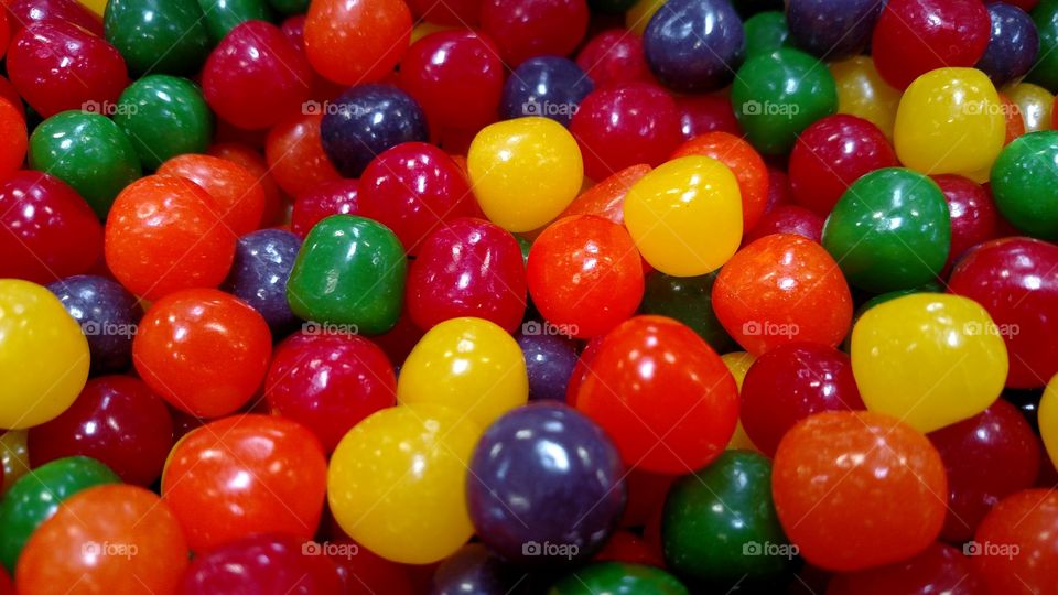 Colorful candies.