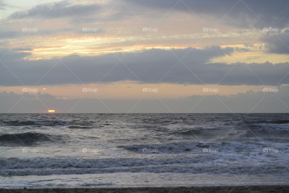 Scenic view of beach