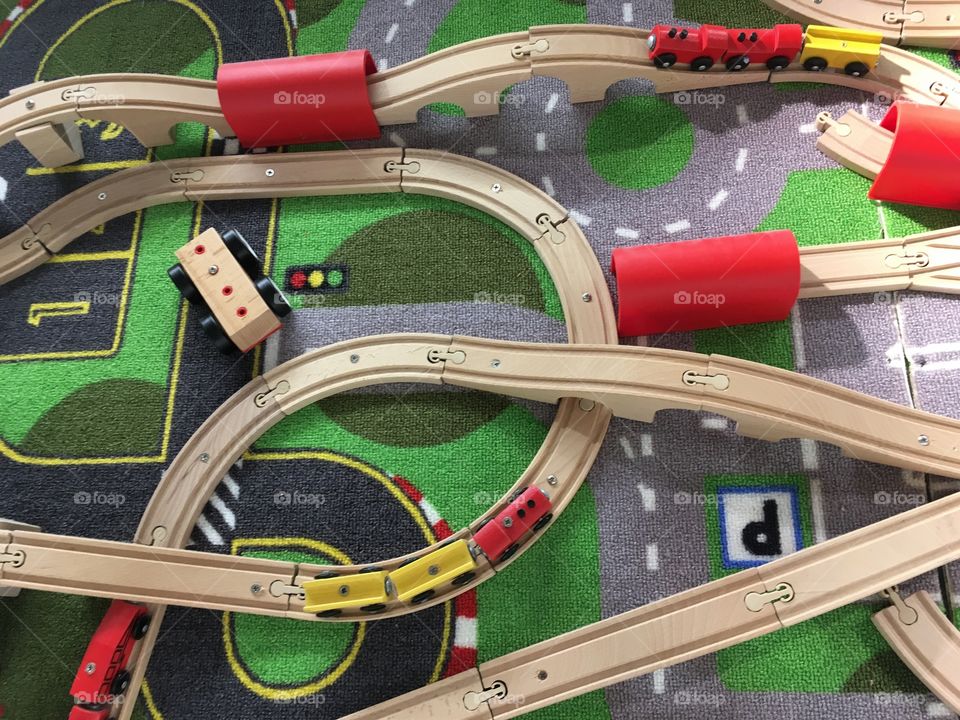 Train Toy Traffic Transportation
