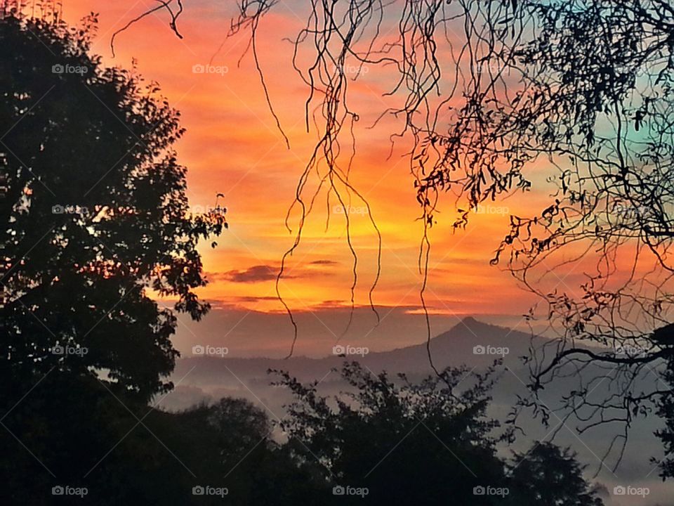 Sunrise Over Pico Sacro