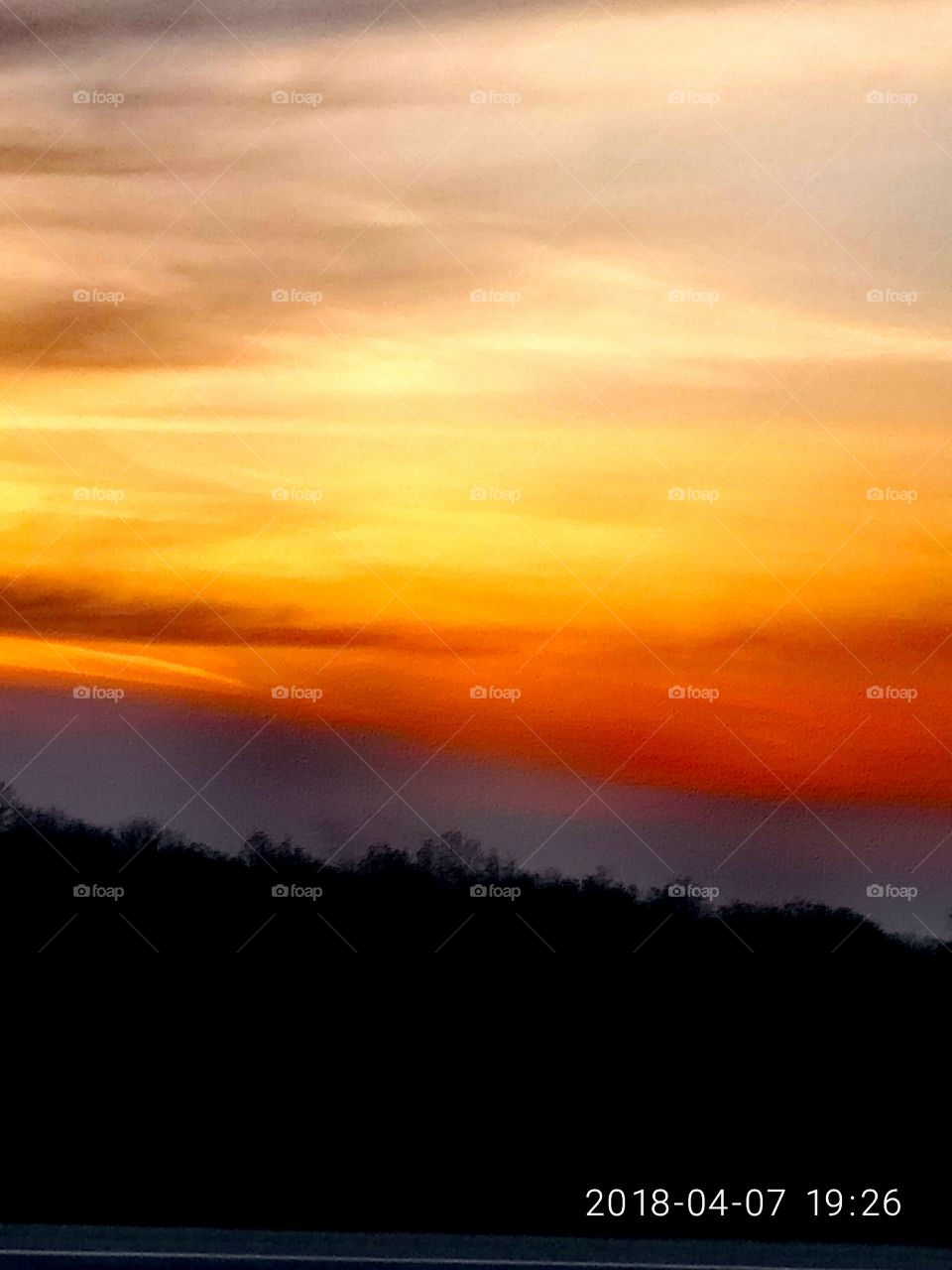 закат