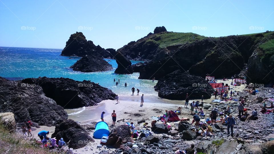 Kynance Cove, Cornwall, UK