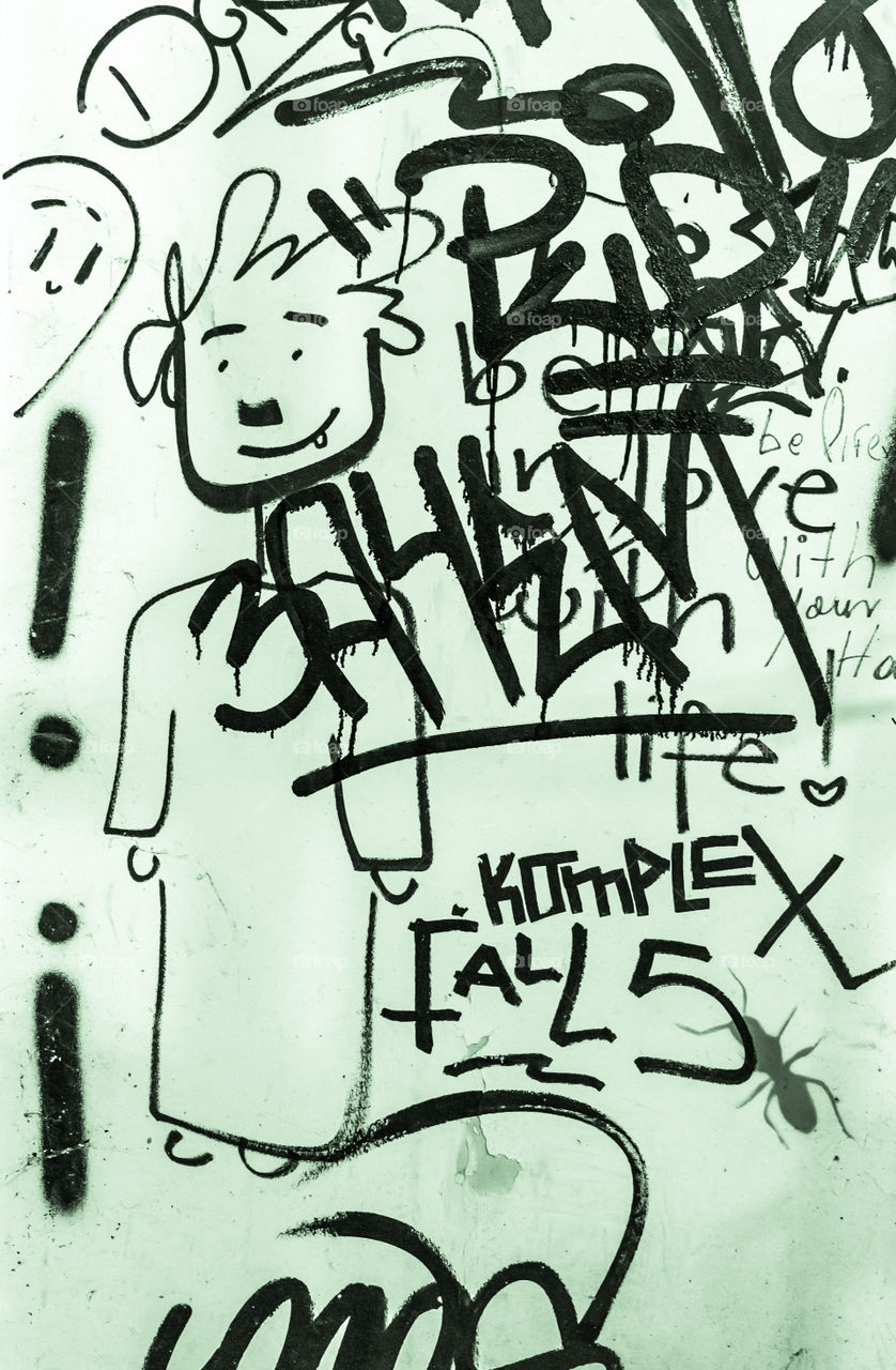 Graffiti, Scribble, Art, No Person, Text