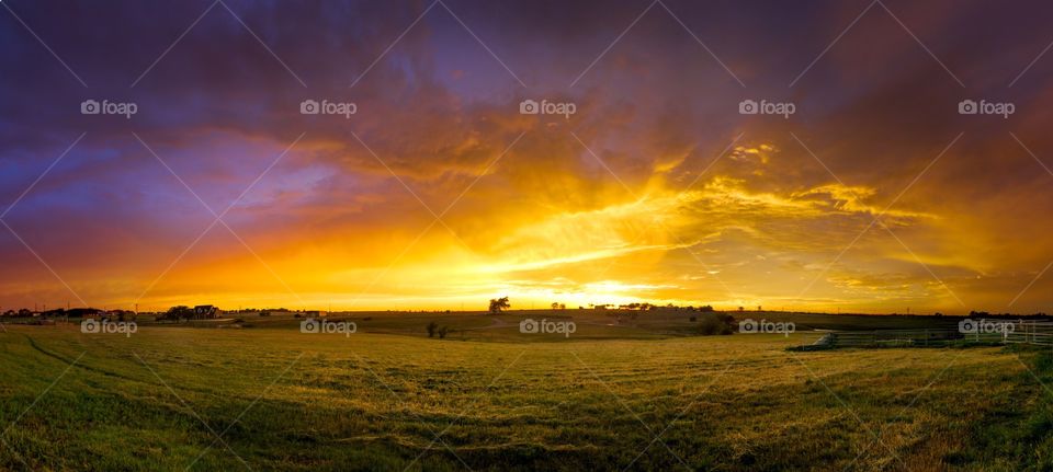 Sunset, Dawn, Landscape, Sun, No Person