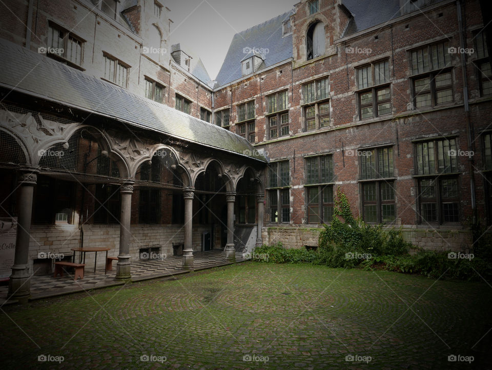 Old houses in Antwerp