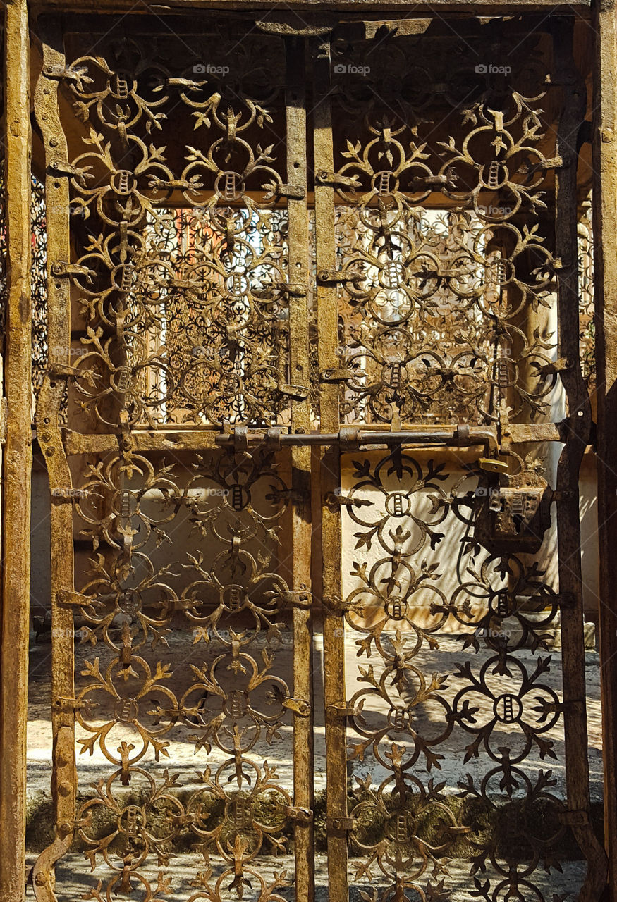 Door in Verona in Italy
