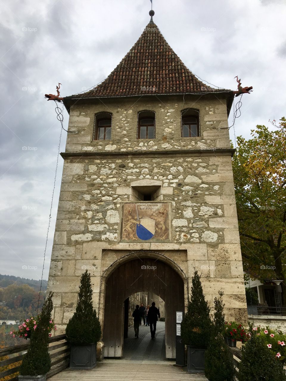 Castle entrance 
