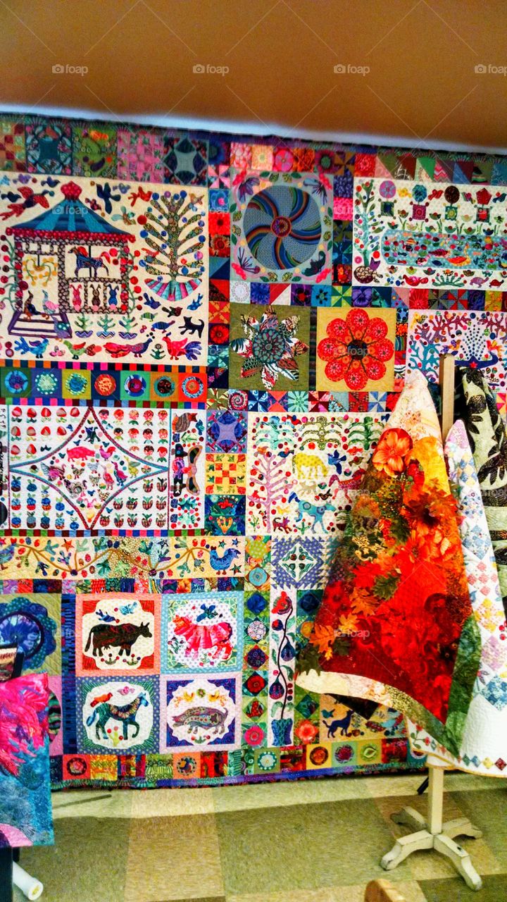 Quilt Show Display