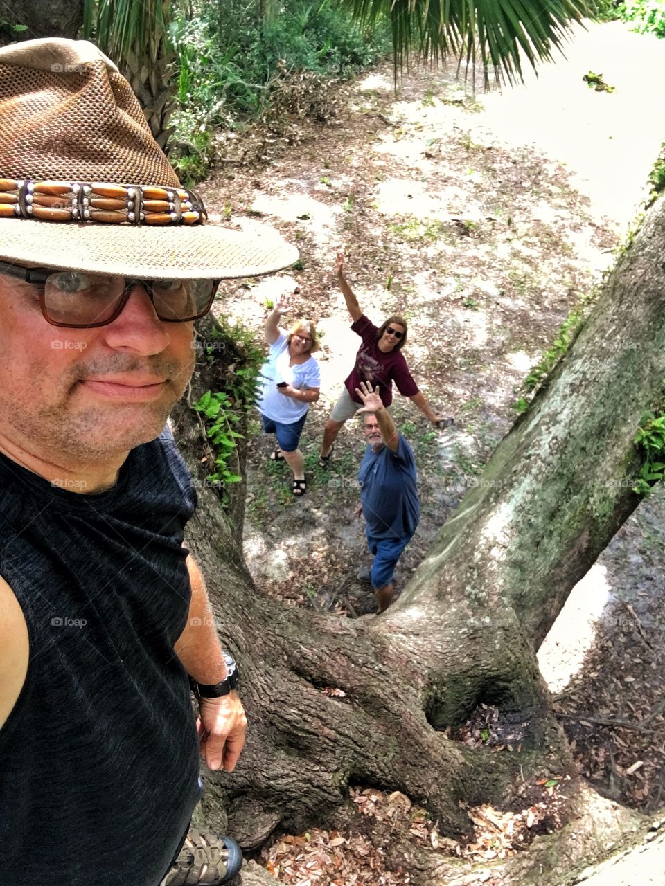 Tree selfie