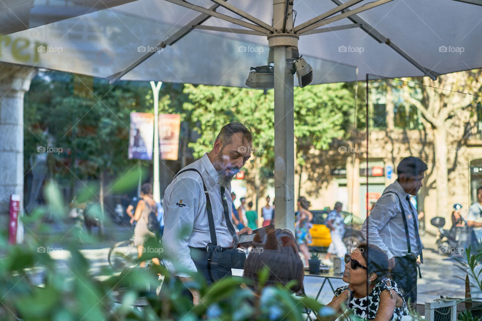 Street bar service