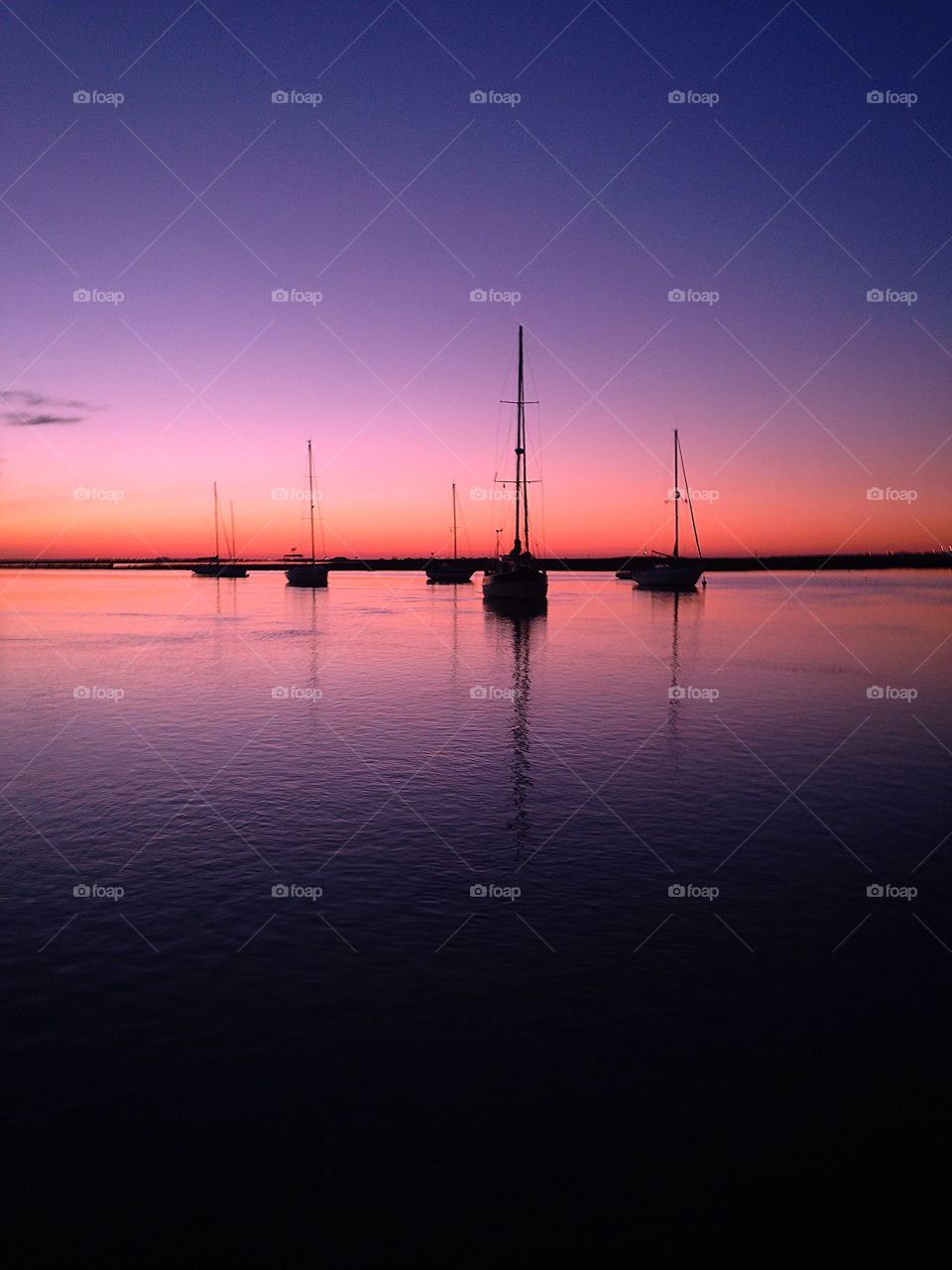 a beautiful sunset on the coast of Portugal