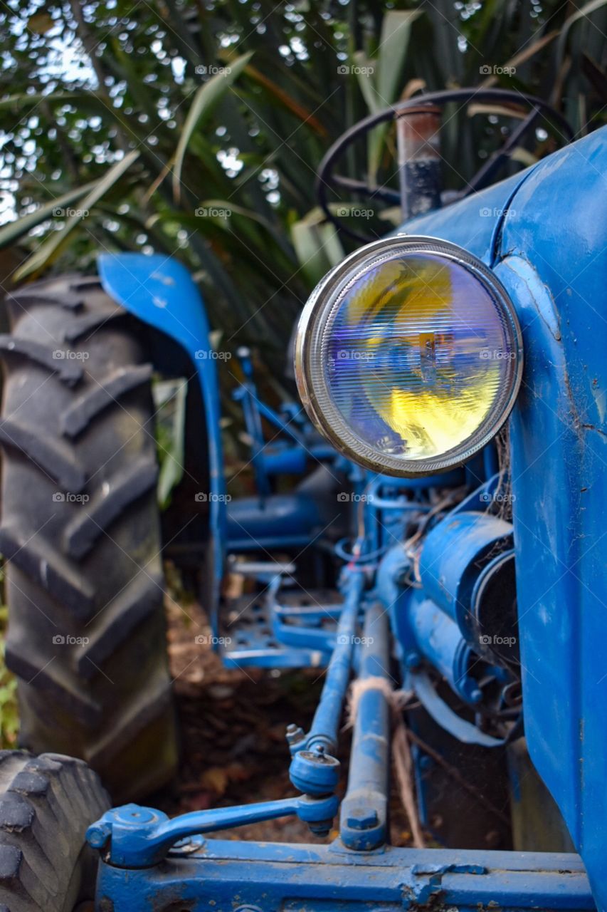 The eye of a tractor 