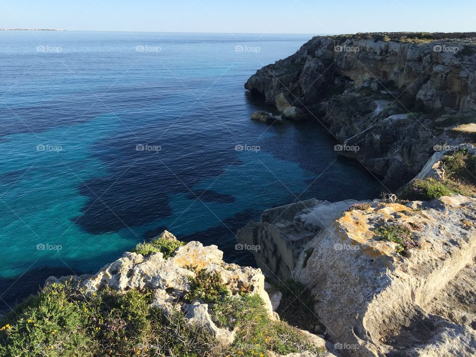 Favignana sea coast - Sicily 