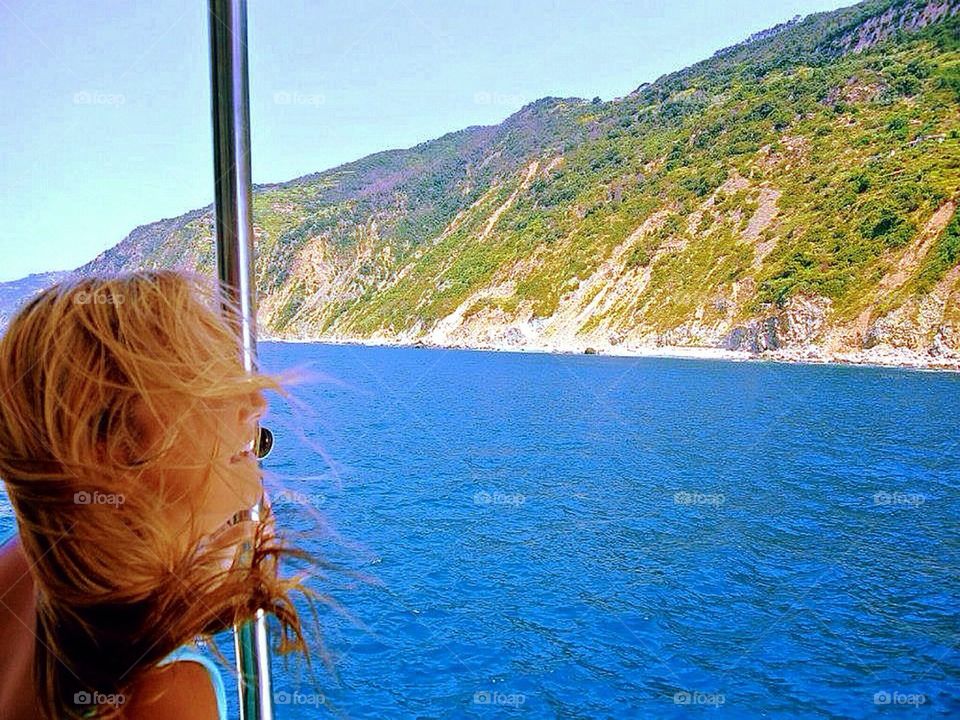 Boat ride to Cinque Terre