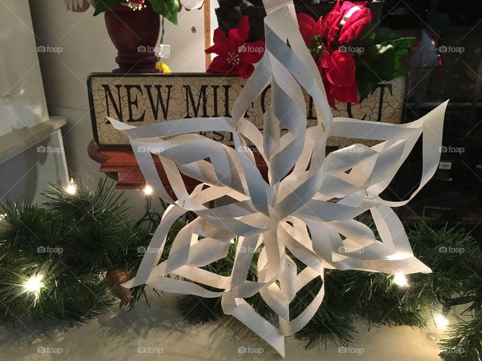 Paper snowflake