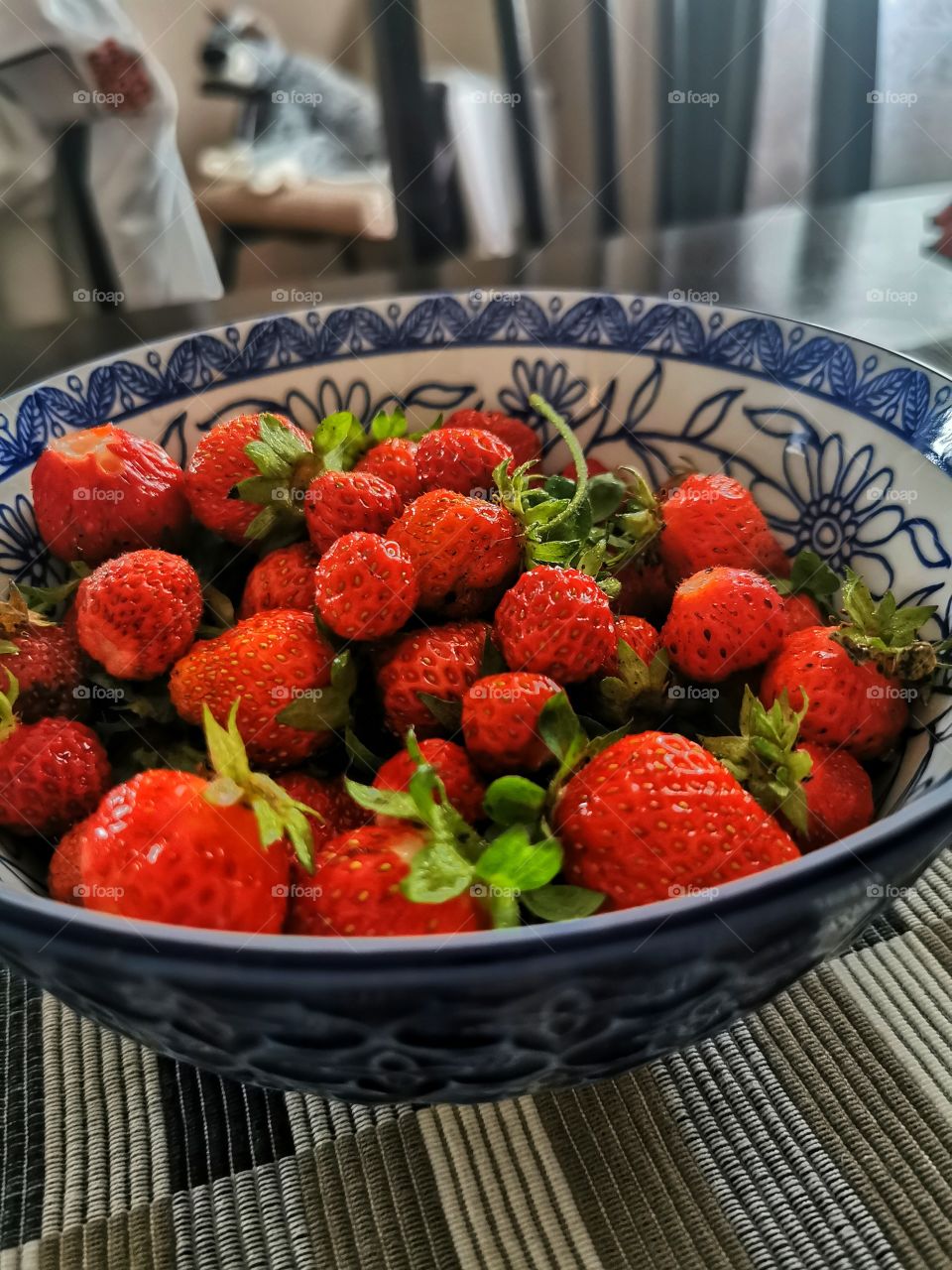 Red strawberry nature view eco focus day part sun sunny home Light reys form plant part shades shape beauty greens indoor freedom happy happiness