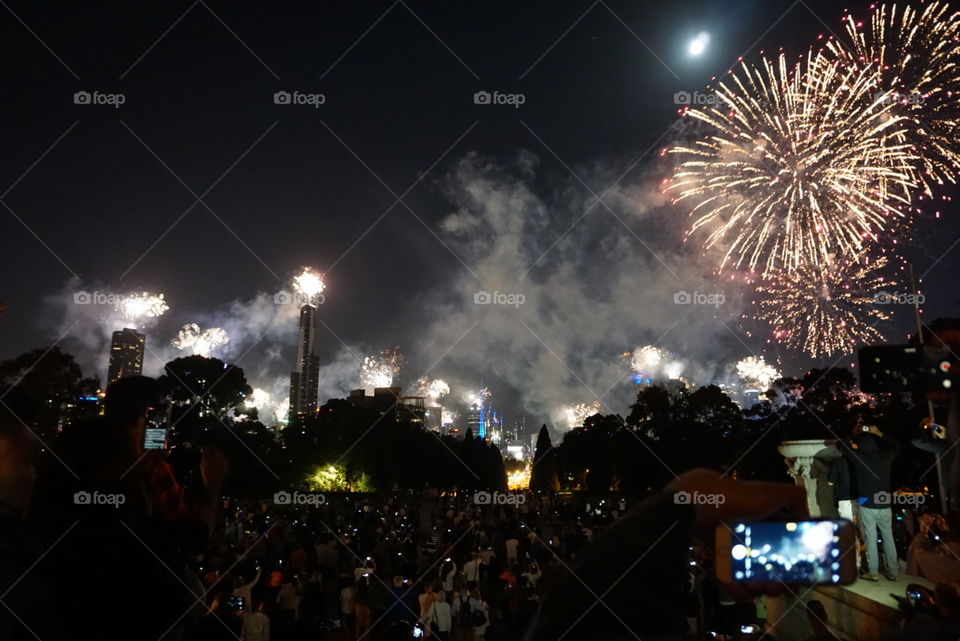 New Year 2018, Melbourne