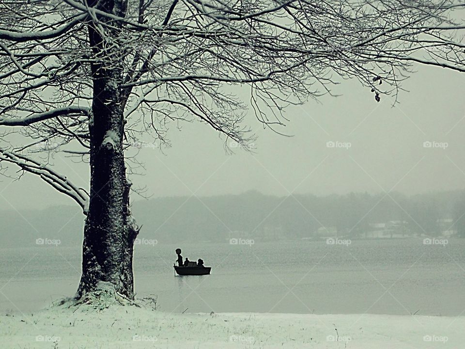 Fishers in the Winter