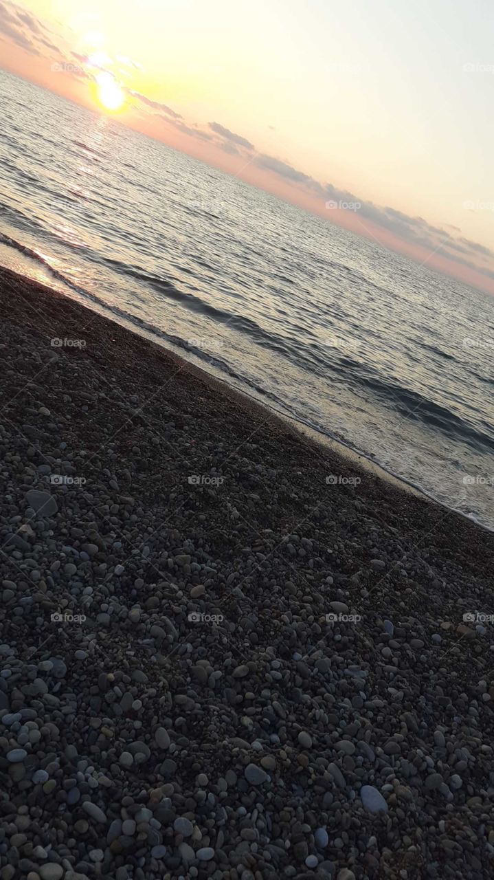 beach sunset