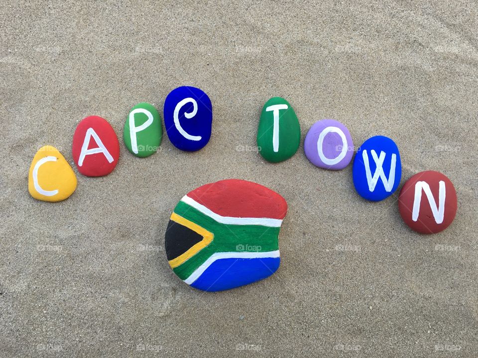 Cape Town on stones