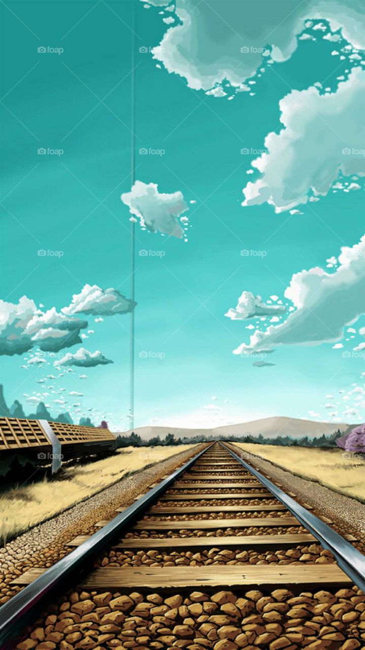 3d railway track