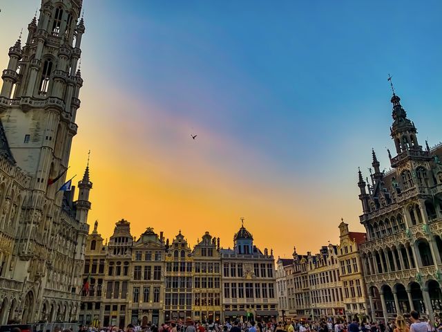 Golden Hour in Brussels 🇧🇪