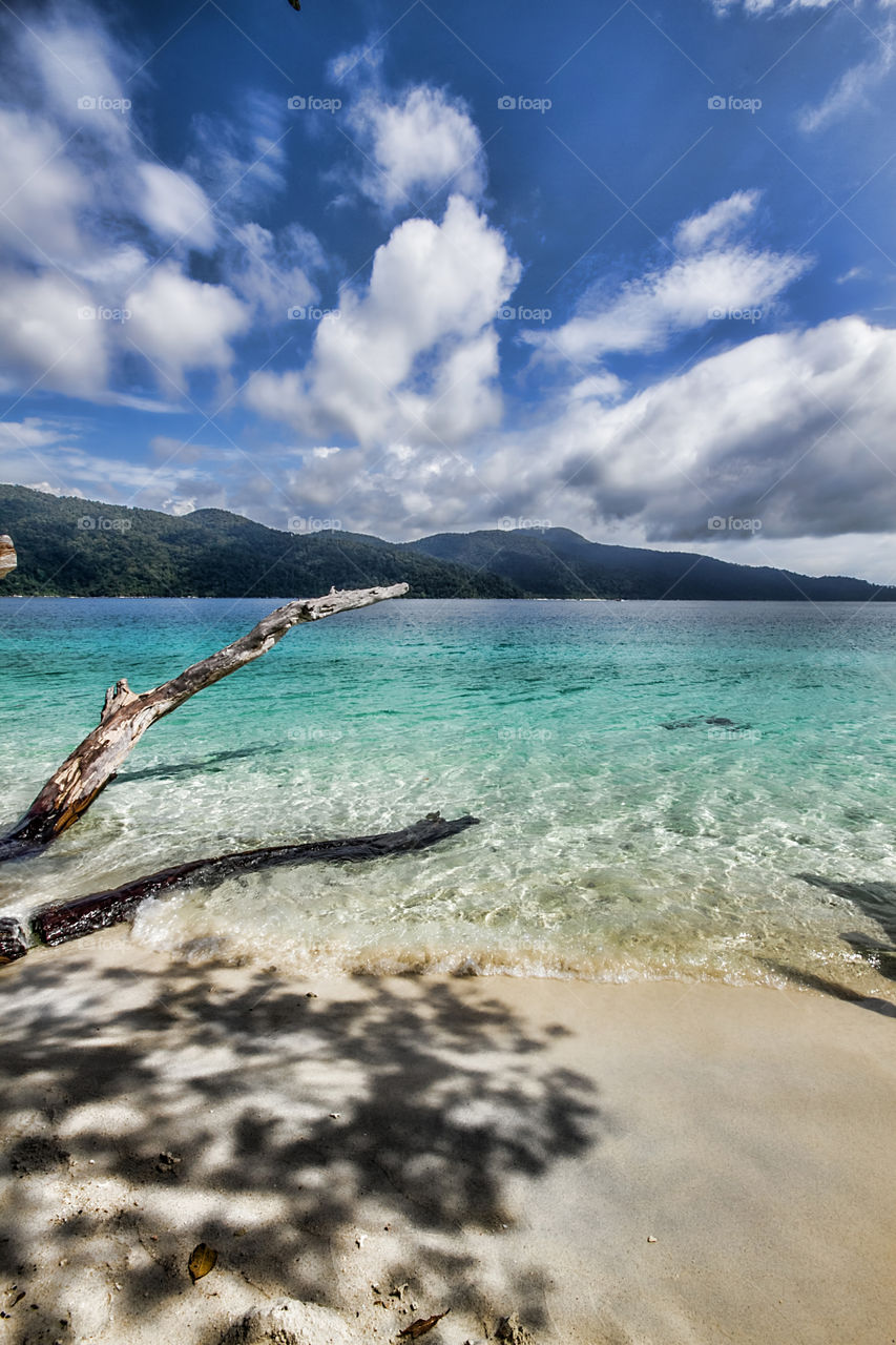 Scenic view of beach of Koh Lipe island