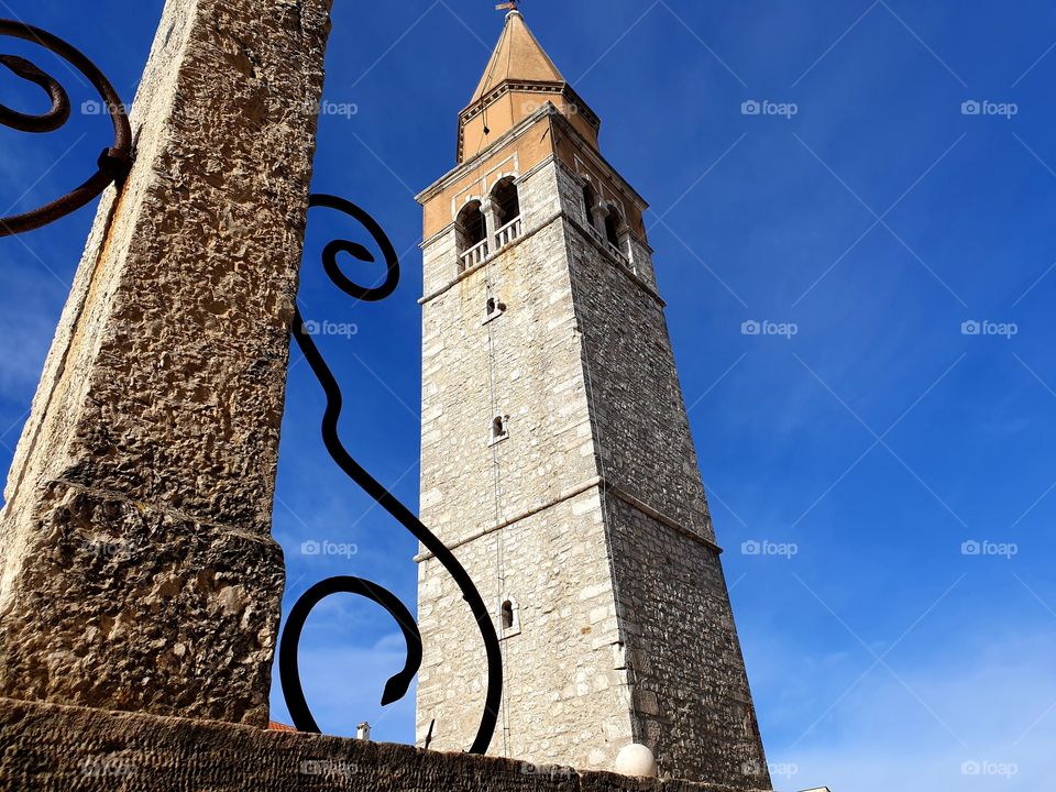 church tower Croatia- Umag