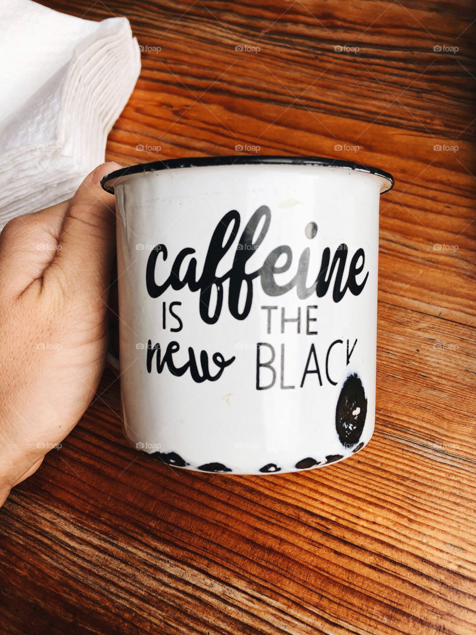 Caffein is the new black