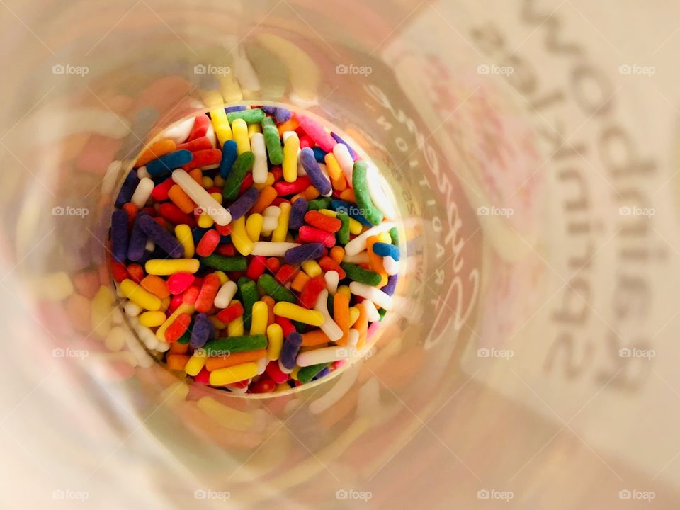 Jar of sprinkles 