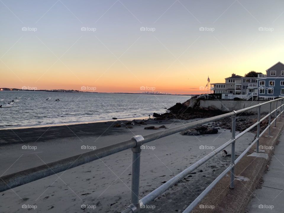 Sunset in Swampscott 