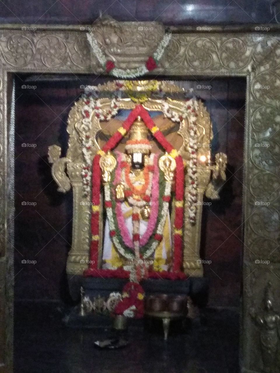 Venkateshwara god