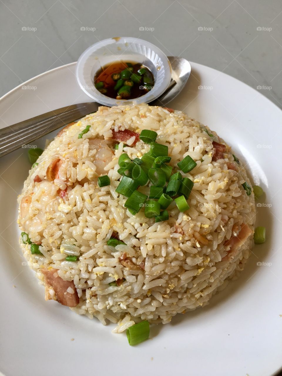 Bacon fried rice 