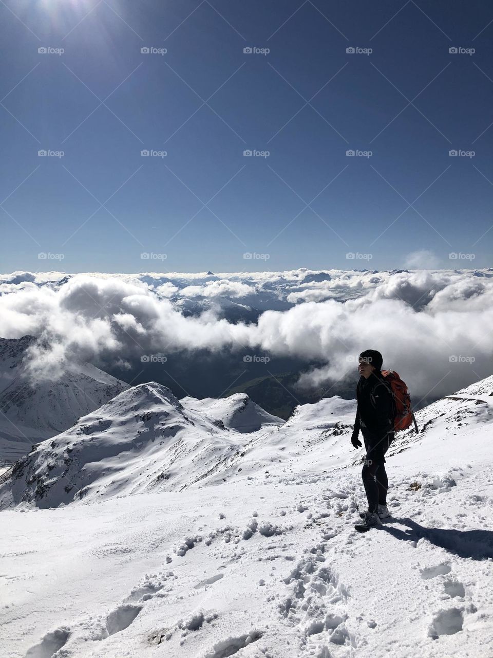 Over the clouds - having a totally new perspective and realizing what is possible when you just walk step by step. That’s what I Love when i go hiking. 