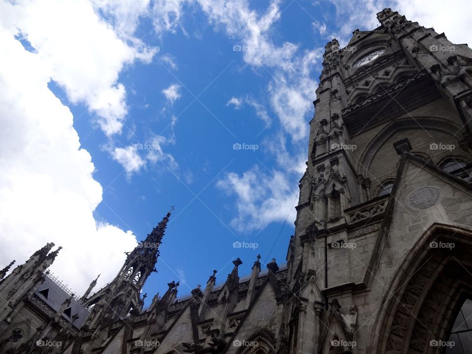 Cathedral in Quito, Ecuador 