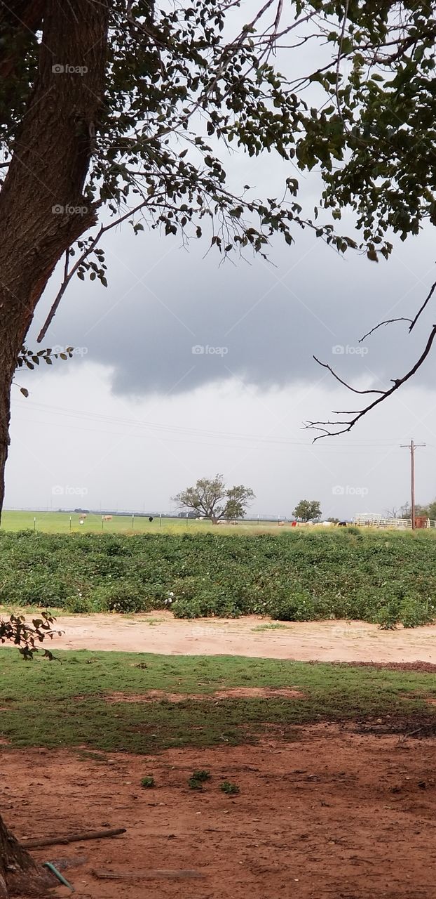 storm clouds rolling in