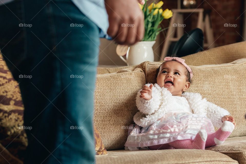 Baby laugh
