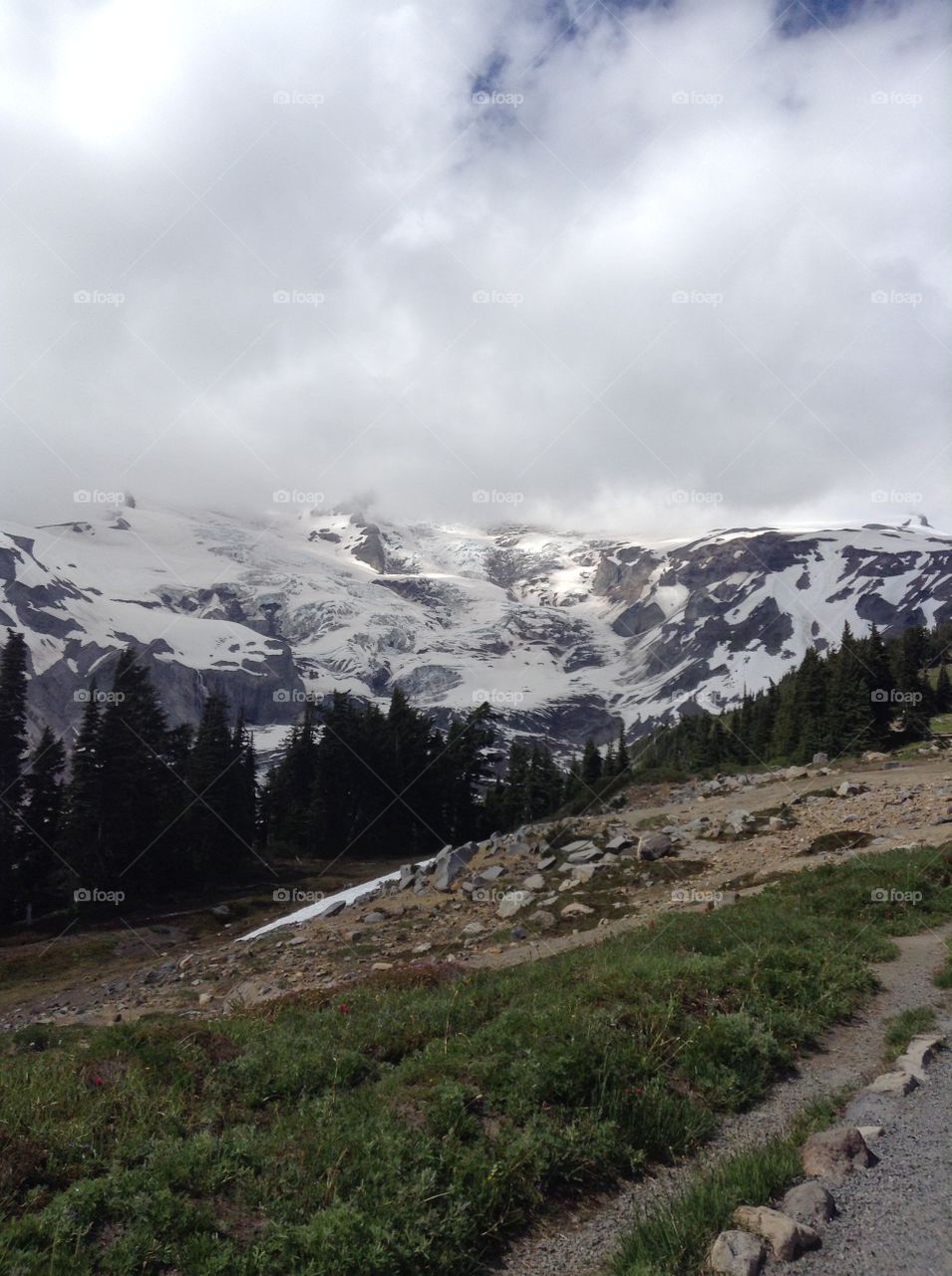Mountain, Landscape, No Person, Travel, Snow