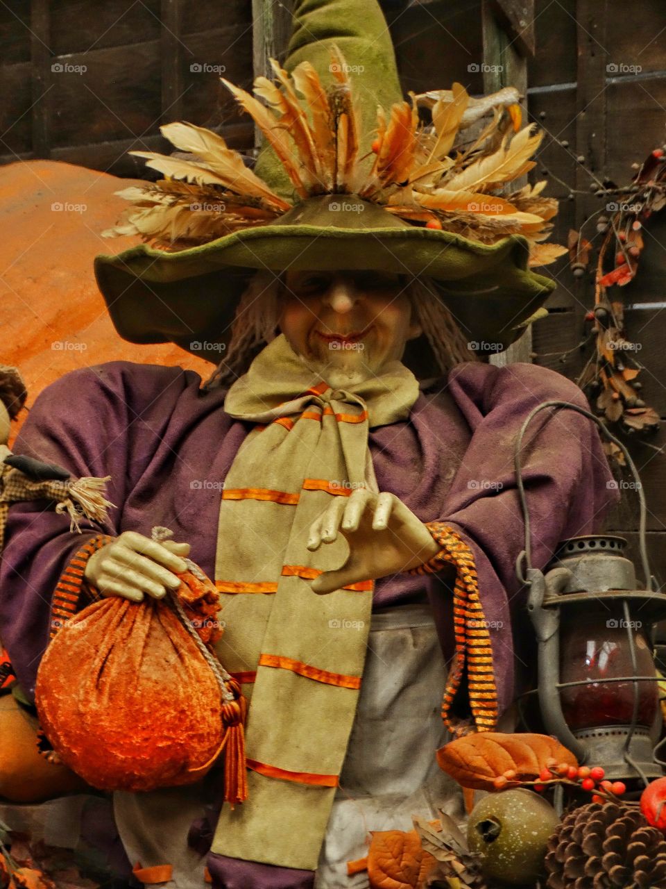 Halloween Witch Figurine