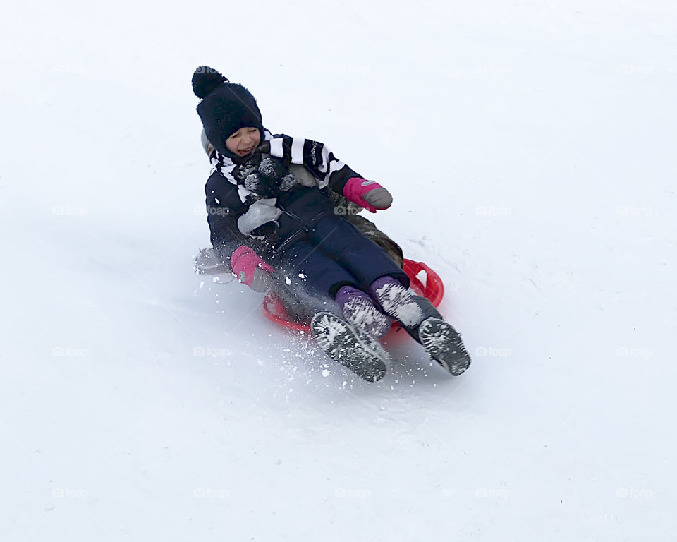 Sledding 