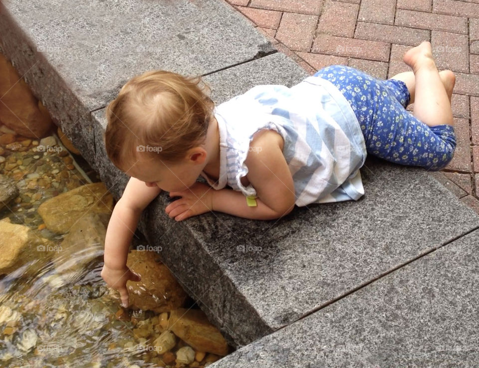 Playing in Water